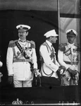 De la stânga la dreapta: Principele Mihai, Edvard Beneš, Regele Carol al II-lea, Principele Regent Paul al Iugoslaviei, Principele Nicolae (© Wikipedia)