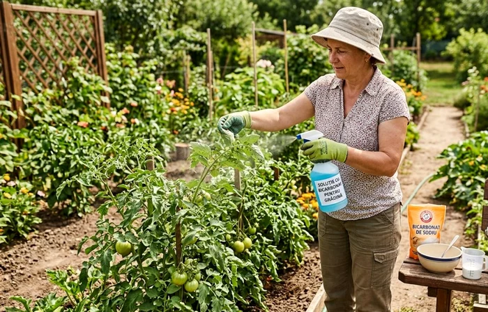 Bicarbonatul de sodiu, soluția naturală împotriva bolilor plantelor și a dăunătorilor