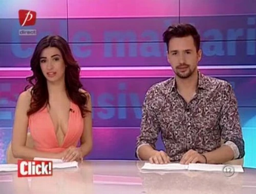 Diana Bart, decolteu ameţitor
