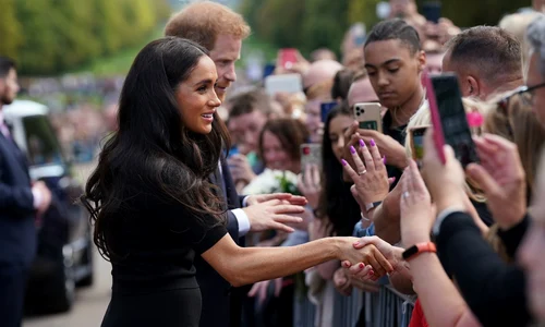 Meghan Markle la Palatul Windsor jpg