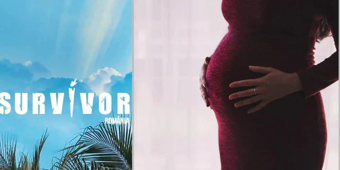 Vedeta însărcinată de la Survivor / foto: colaj Click!