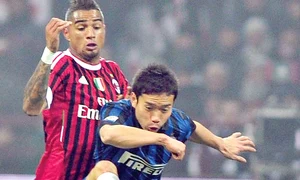 Boateng (stânga)  şi a slăbit forţele  în pat cu iubita jpeg