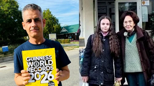 Gogu Neagoe, dar și Adriana Iliescu, cea mai bătrână mamă din lume, figurează în Cartea Recordurilor 