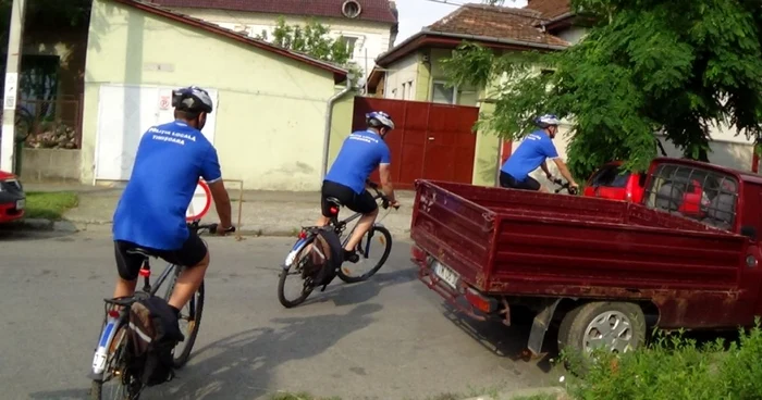 Razie cu biciclete prin cartierele Timişoarei