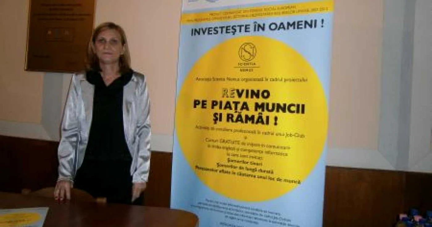  Silvia Trancă îi învaţă pe şomeri  să aibă încredere în forţele proprii