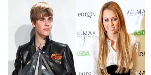 Justin Bieber şi Miley Cyrus