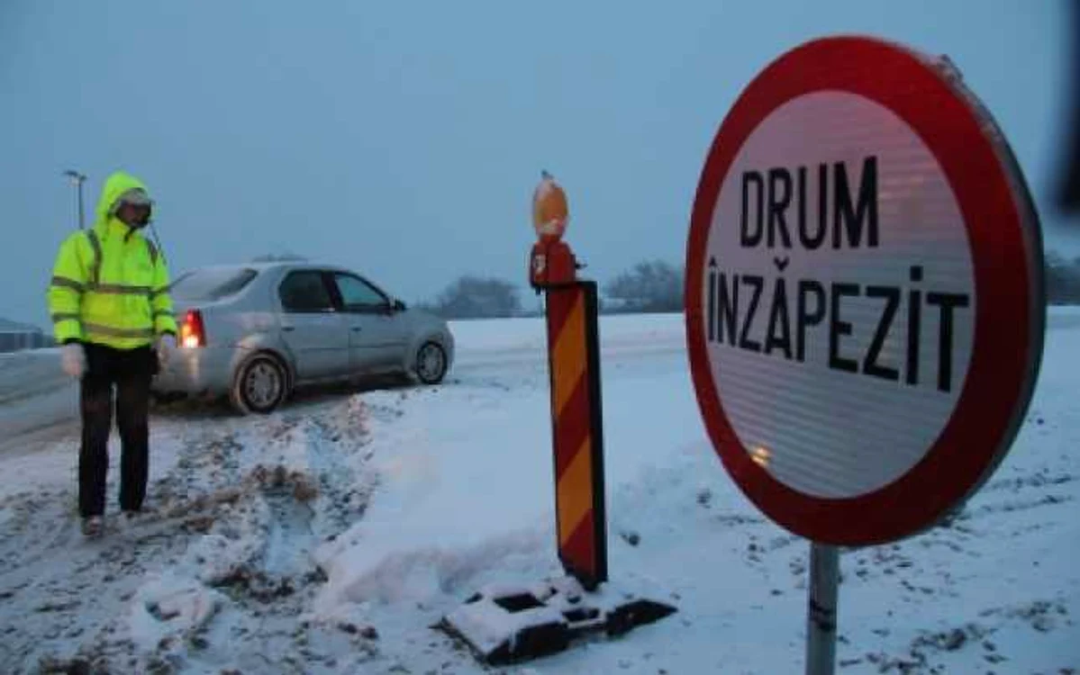 Şoferii sunt îndemnaţi să circule cu prudenţă