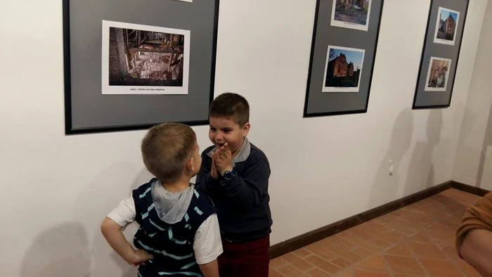 Dragos si George s-au numarat printre vizitatorii de la Cetatea Oradea Foto-Claudia Bonchis