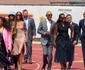 Malia Obama, Barack Obama și Michelle Obama la ceremonia de absolvire a lui Sasha Obama. FOTO: Profimedia