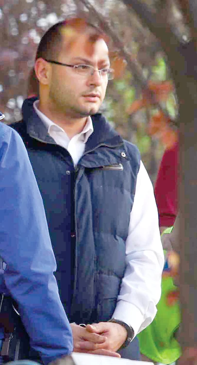 Alfons Gabriel Arhire (34 de ani) le-a arătat anchetatorilor cum l-a ucis pe sirianFoto: David Muntean