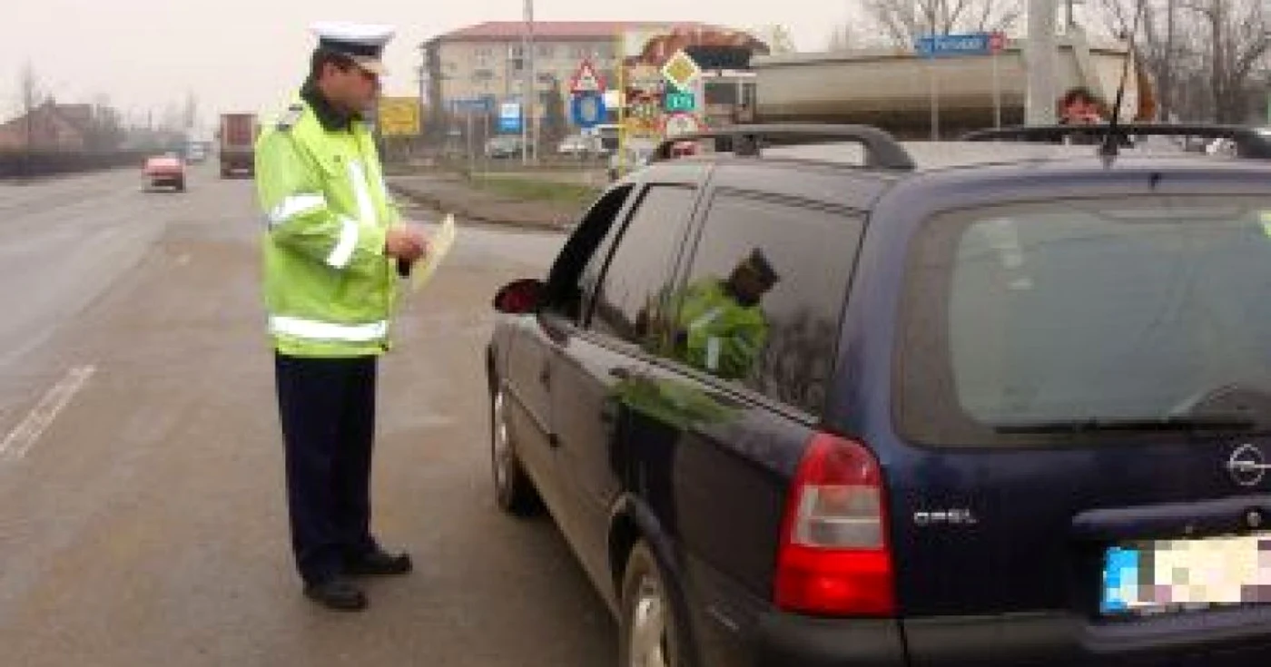 Bărbatul nu avea  permis de conducere
