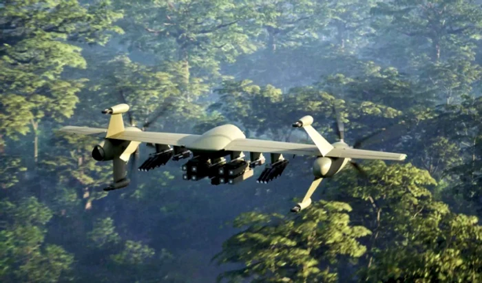 Seria de drone Nomad. Sursa foto: Lockheed Martin