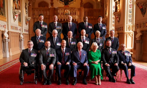 Charles, William, Camilla, recepție la Palat, GettyImages jpg