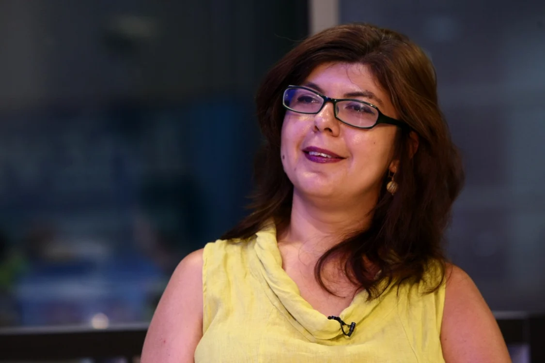Iulia Popovici si  la Adevarul Live FOTO Dorin Constanda 