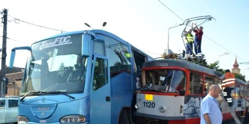 accident tramvai