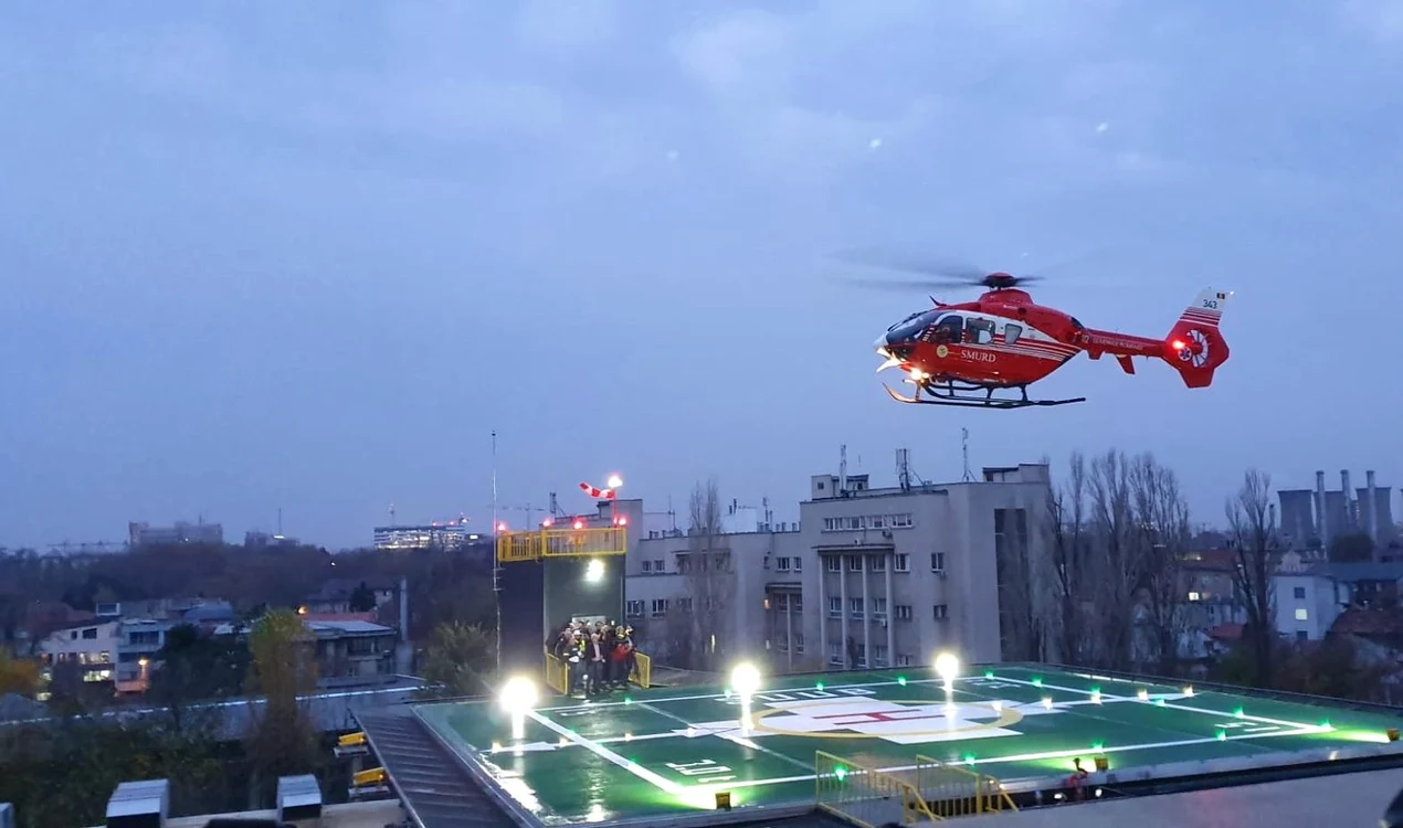 
    Heliportul a devenit funcţional de marţiFoto: arhivă personală  