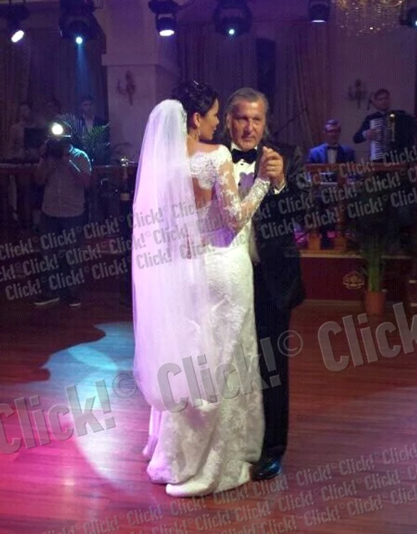Brigitte şi Ilie Năstase, la dansul mirilor