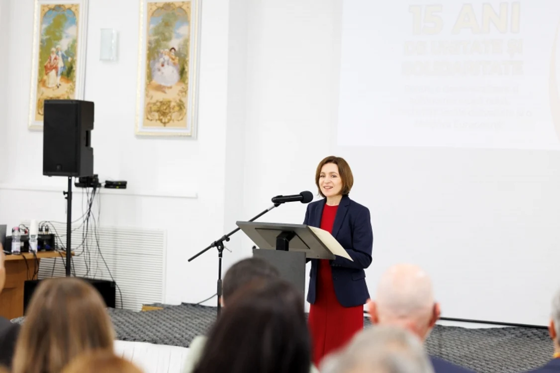 Maia Sandu a avut 65 de deplasări în primul mandat prezidențial. FOTO: Facebook