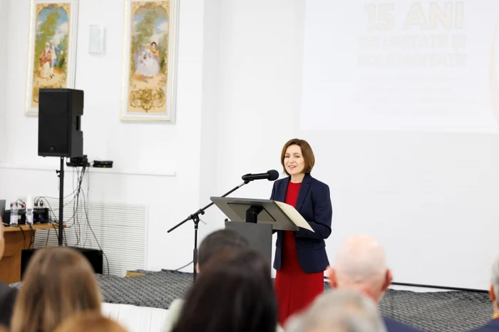 Maia Sandu i-a transmis un mesaj de felicitare lui Nicușor Dan. FOTO: Presedinte.md