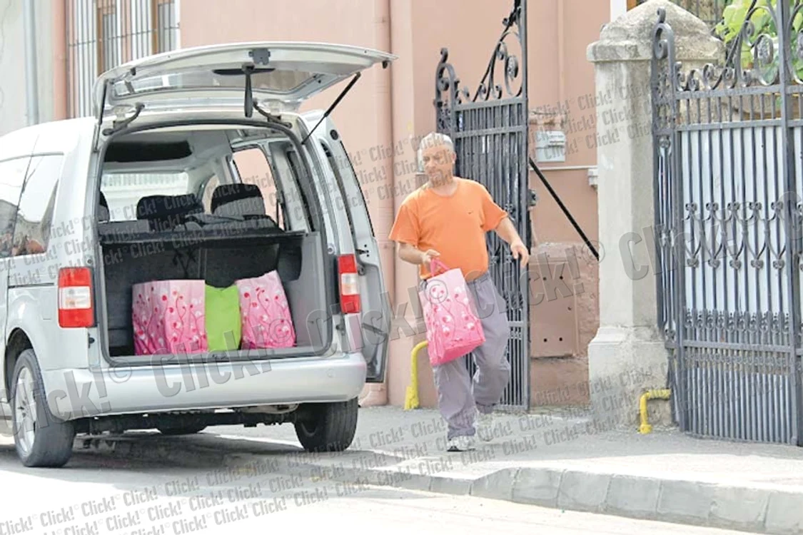 Adriana Bahmuţeanu  nu-şi adusese la  Prigoană decât  câteva haine (Foto: brigada diversă)