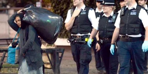 Cerşetorii români de etnie romă