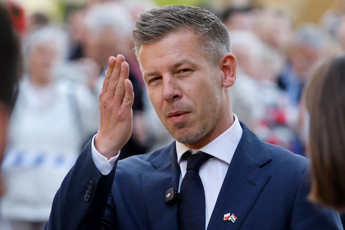 Péter Magyar îl vrea neapărat plecat din funcţie pe preşedintele Tamás Sulyok. FOTO: AFP