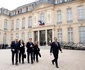 Președintele Interimar a avut o întâlnire bilaterală cu șeful statului francez FOTO Administrația Prezidențială