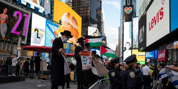 Manifestaţii la New York înainte de încheierea armistiţiului între Hamas şi Israel FOTO SHUTTERSTOCK