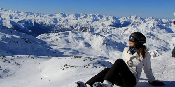 La ski în Trois Vallées