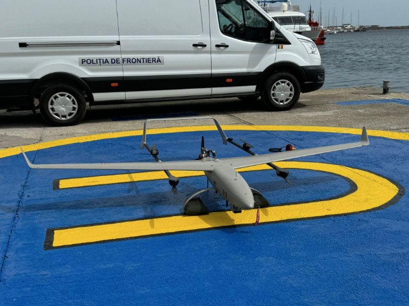 Drone cu decolare verticală pentru Poliția de Frontieră Română. Vor executa misiuni de combatere a contrabandei