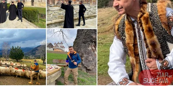 vizita lui david saraga in judetul Suceava 