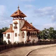 Vila cu clopotei in imagini de epoca png