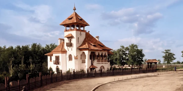 Vila cu clopotei in imagini de epoca png