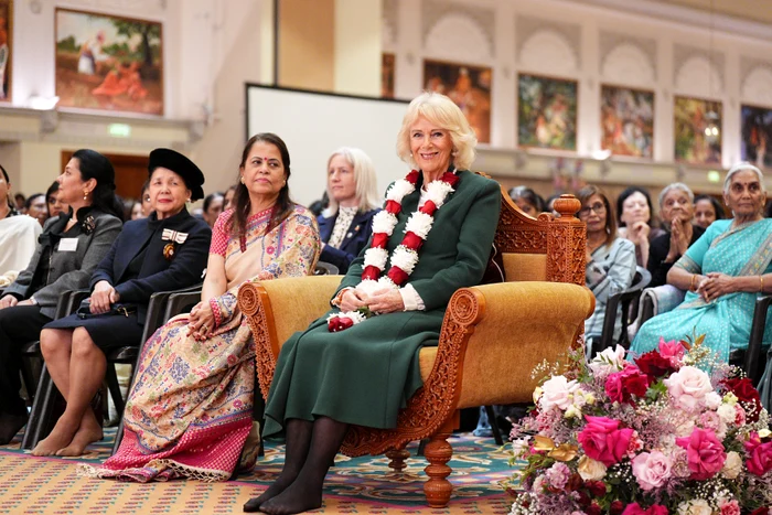 Regele Charles și Regina Camilla au vizitat Templul Neasden pe 29 octombrie 2025, Profimedia (2) jpg