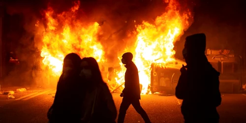 Violenţe Barcelona / 17 feb 2021 / FOTO EPA - EFE