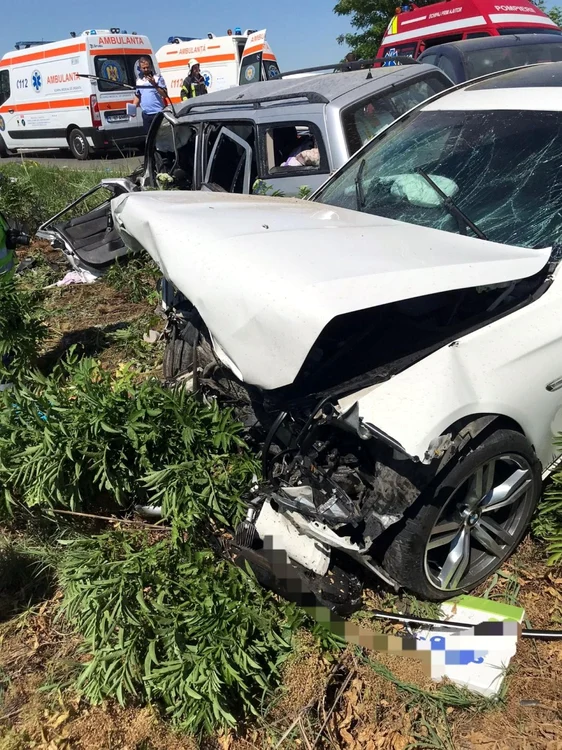 slobozia accident Sinesti FOTO IPJ Ialomita