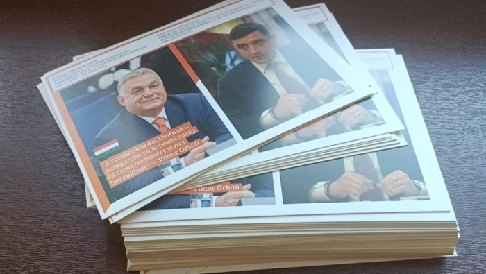 Campanie electorală controversată: George Simion alături de Viktor Orban. Foto: G4Media