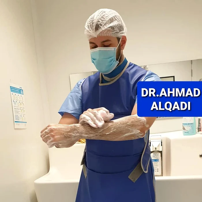 Foto: dr. Ahmad Alqadi - operatie menisc rupt