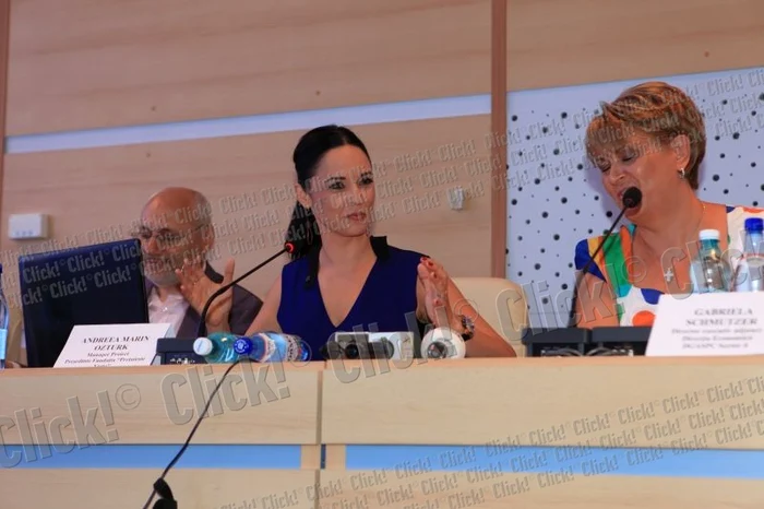 Andreea Marin vine în sprijinul persoanelor cu dizabilităţi şi al victimelor violenţei domestice (Foto: Roberto Sălceanu)