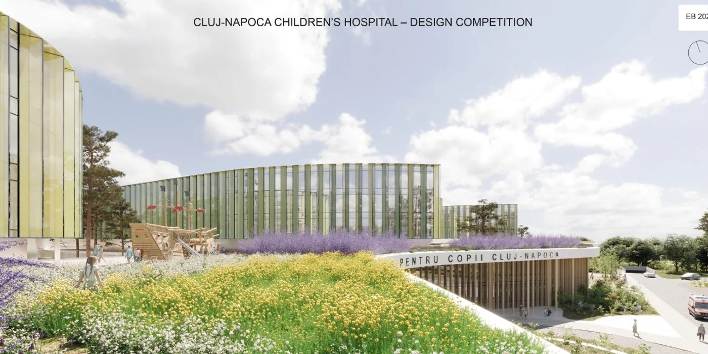 Lucrările la noul spital de copii din Cluj vor demara anul viitor. FOTO CJ Cluj