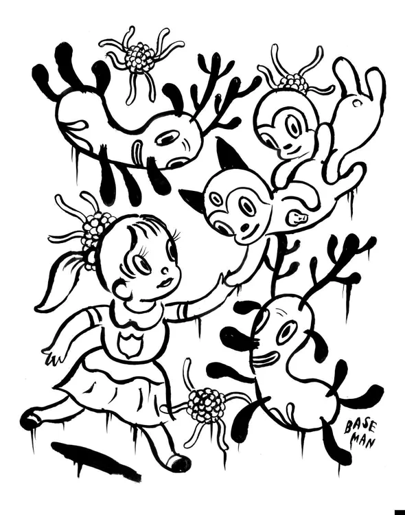 Cărţile de colorata au fost preferatele multora în copilărieFOTO: Gary Baseman
