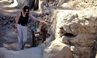 Porta Praetoria, poarta principală a castrului roman de la Apulum, descoperită de arheologi