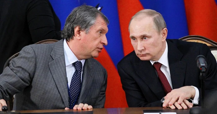 Igor Sechin, şeful Rosneft, este un prieten mai vechi al lui Vladimir Putin FOTO cnbc.com