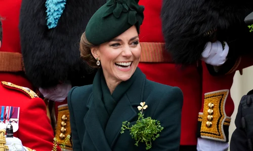 Kate Middleton, Prințesa Wales participă la Parada de Sf  Patrick a Gărzilor Irlandeze din 2025,Profimedia (5) jpg