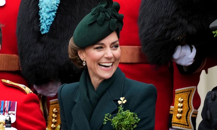 Kate Middleton, Prințesa Wales participă la Parada de Sf  Patrick a Gărzilor Irlandeze din 2025,Profimedia (5) jpg