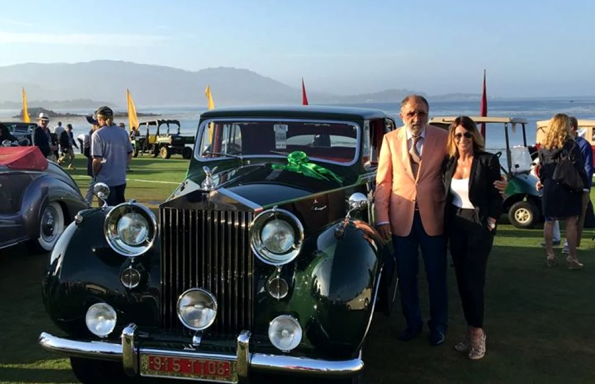 Ion Ţiriac şi Nadia la concursul din California FOTO Facebook/Nadia Comăneci şi Mike Costache