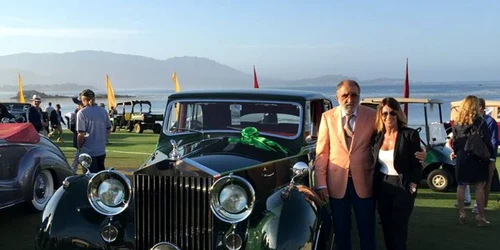 Ion Ţiriac şi Nadia Comăneci la concursul din California