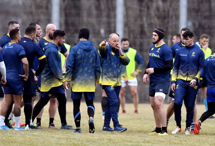 Echipa de rugby a Romaniei a avut vineri ultimul antrenament înaintea meciului cu SpaniaFOTO: Sportpictures.eu