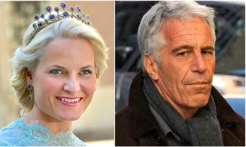 Prințesa Mette Marit și pedofilul Jeffrey Epstein jpg