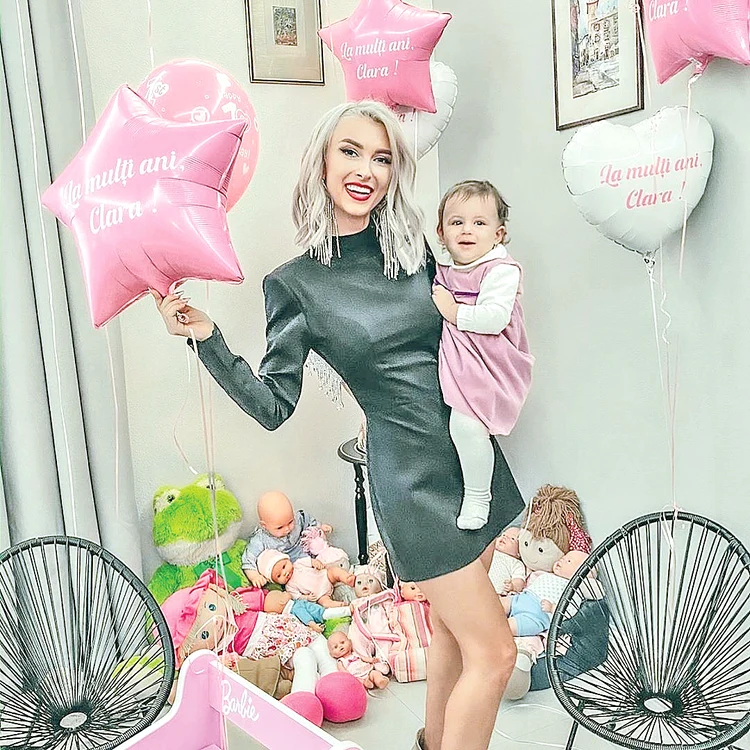 Andreea Bălan  a serbat-o  pe Clara la 1 an 